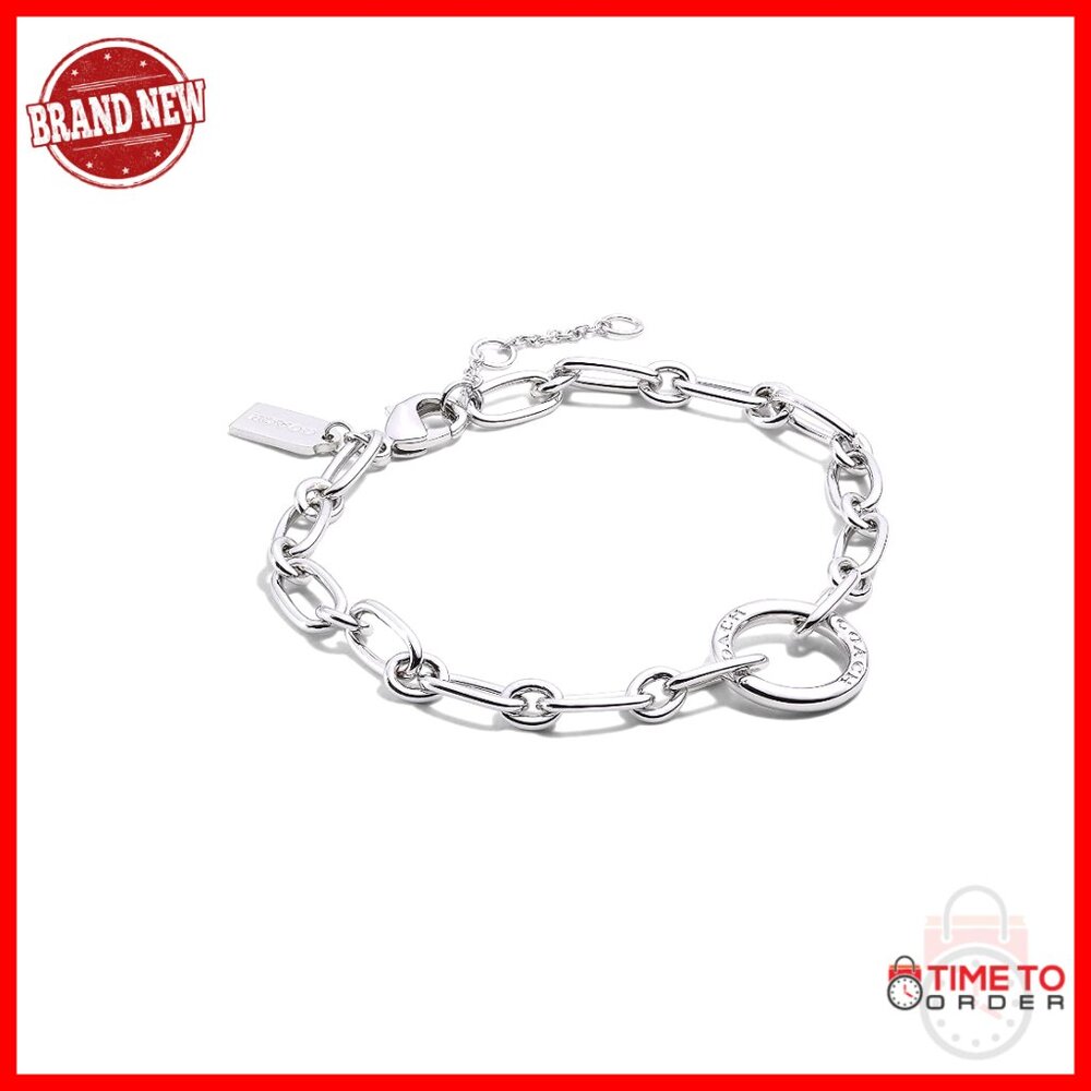 Chain Link Bracelet Elegant Minimal Classic Adjustable Lobster Clasp Charm